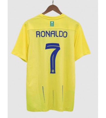 Al-Nassr Cristiano Ronaldo #7 Koszulka Podstawowych 2023-24 Krótki Rękaw